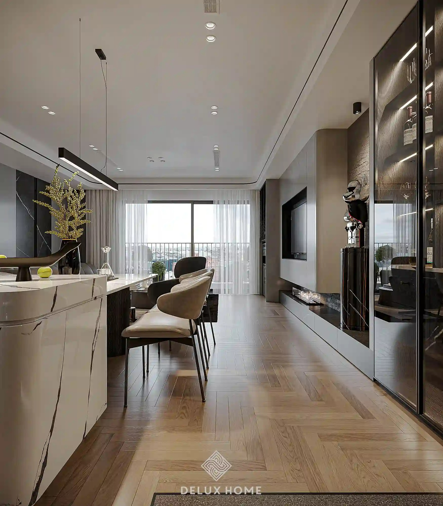 phong khach chung cu dep 1